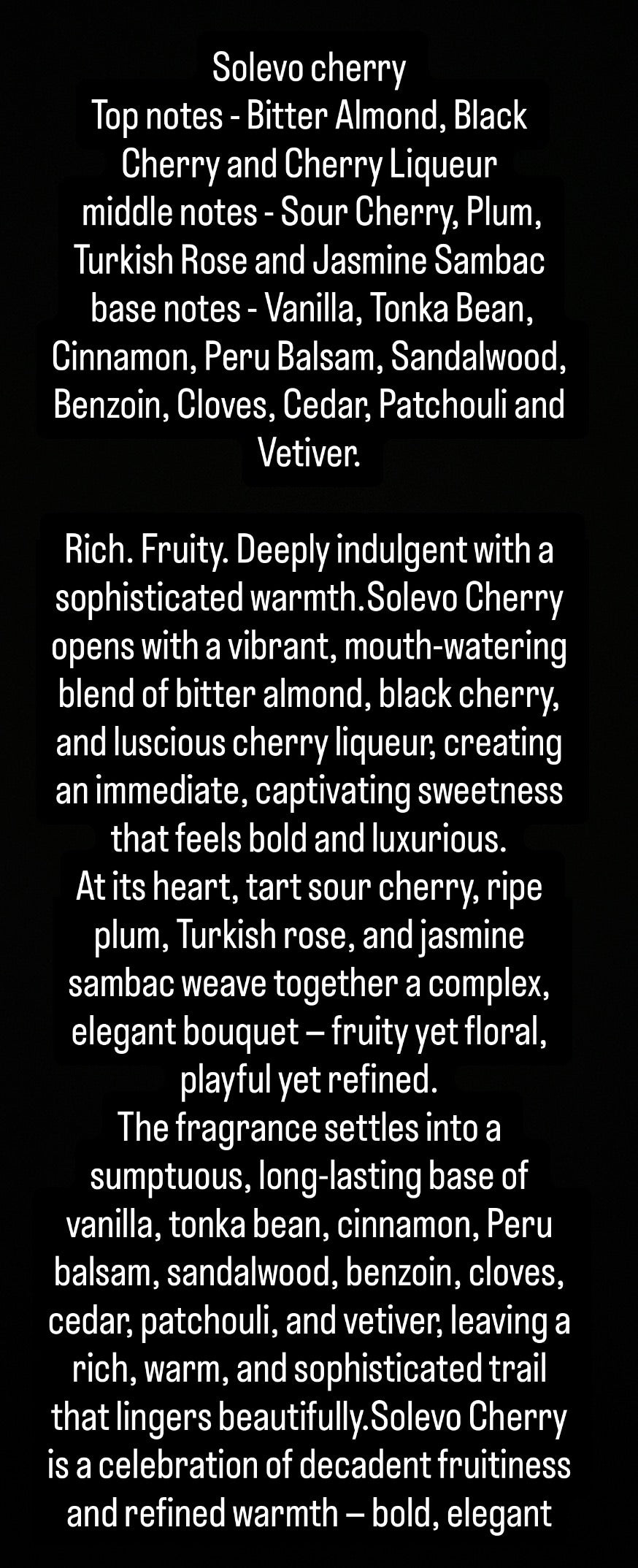 50ML luxury perfume collection