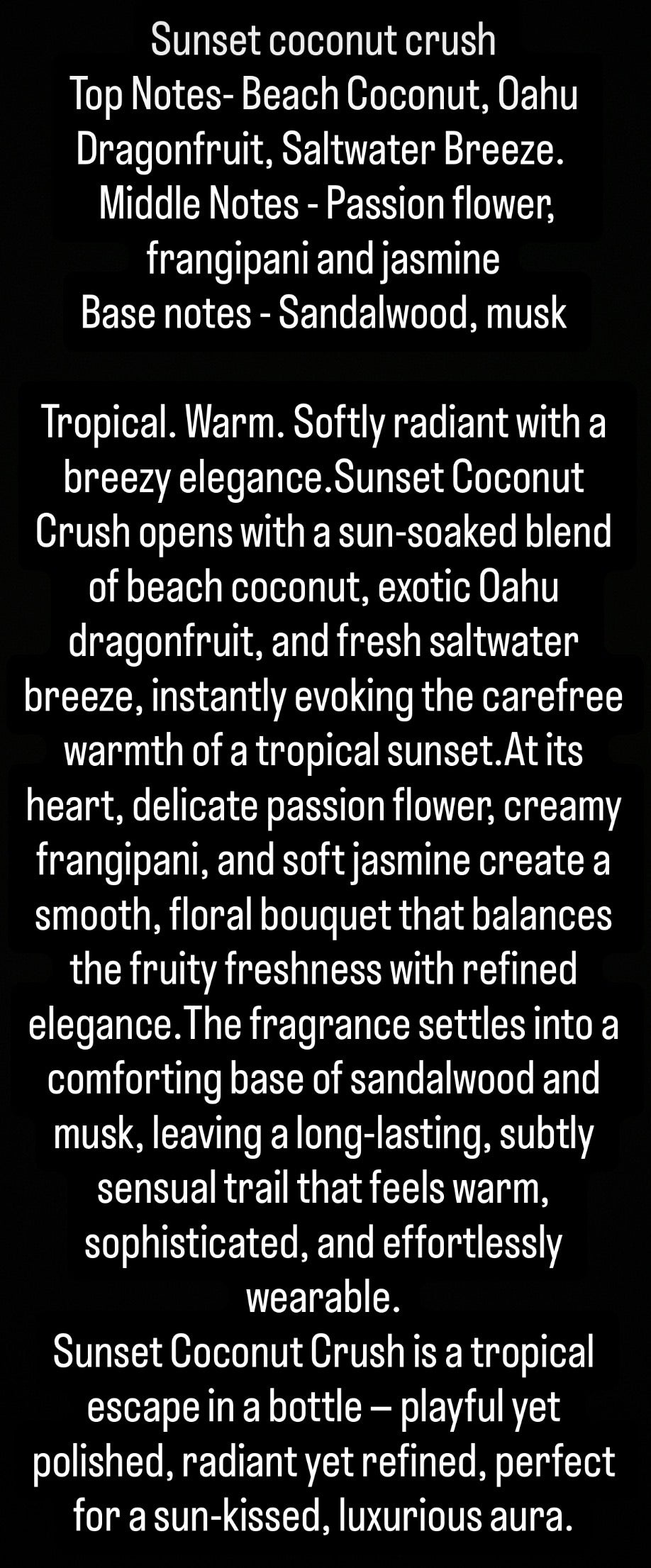 50ML luxury perfume collection