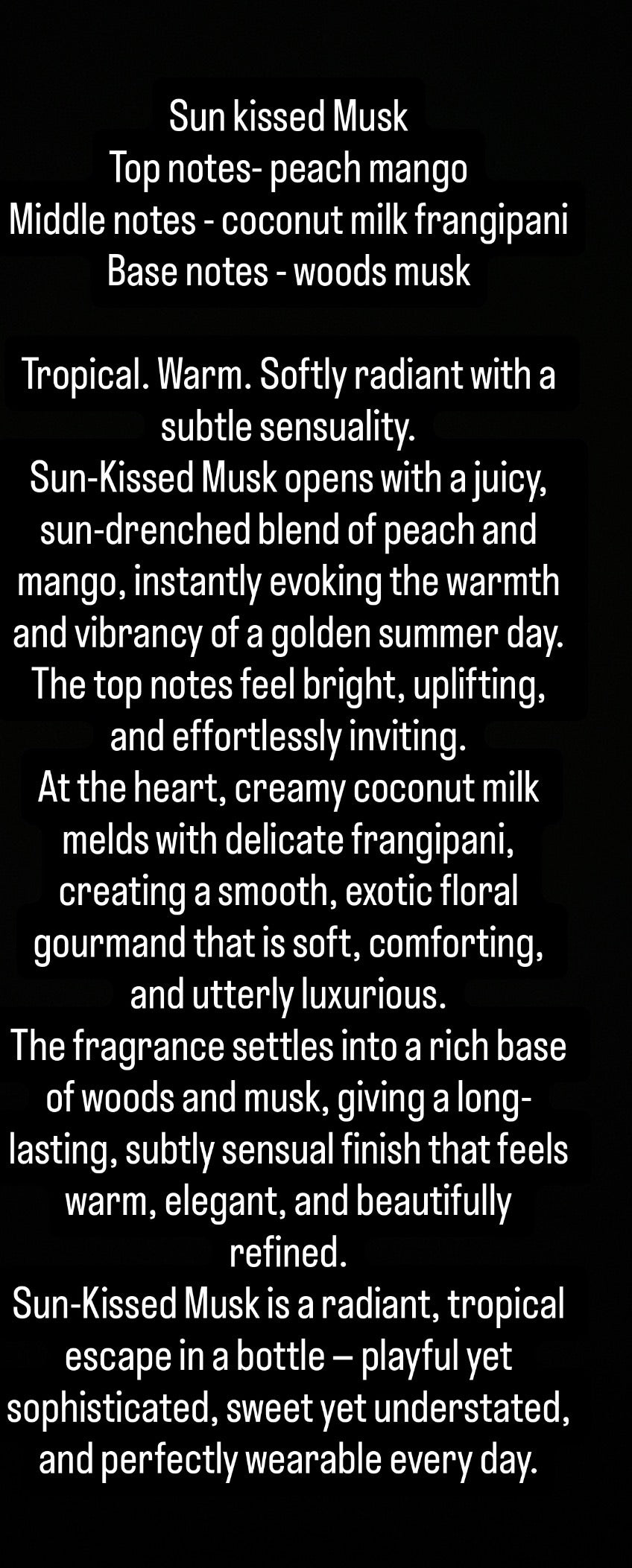 50ML luxury perfume collection