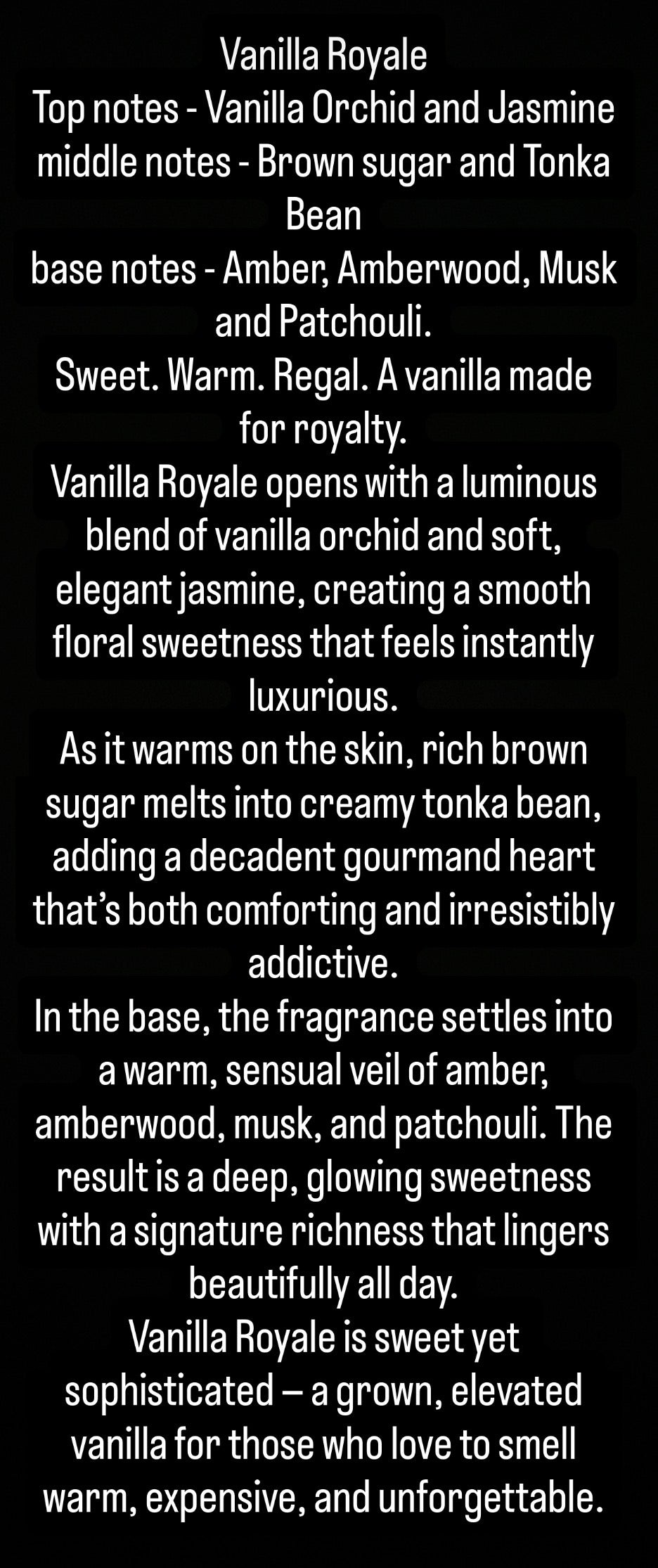 50ML luxury perfume collection